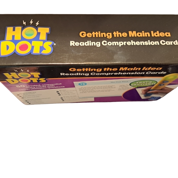 Hot Dots Main Idea Reading Comprehension Cards Grades 2-6 Test Prep - Picture 8 of 10